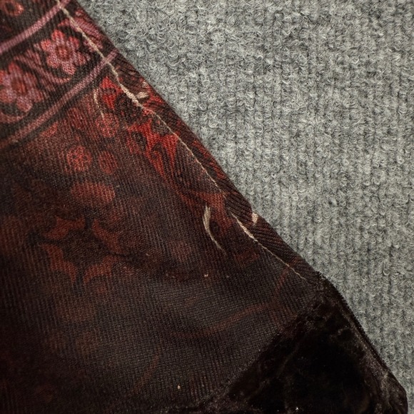 One World Plus Size 2X Studded Embroidered Tunic Top Brown Whimsigoth Dark Fairy - Picture 7 of 10